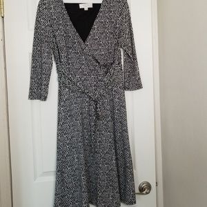 Kasper Wrap Dress with Belt